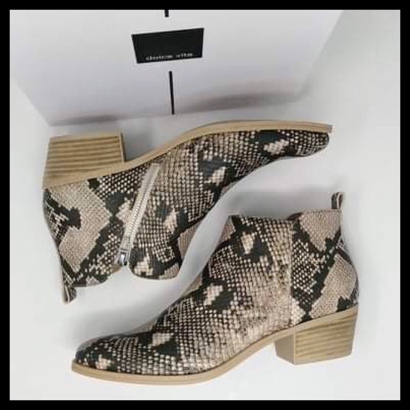 Dolce Vita Shoes - Dolce VITA Bootie Snake Print